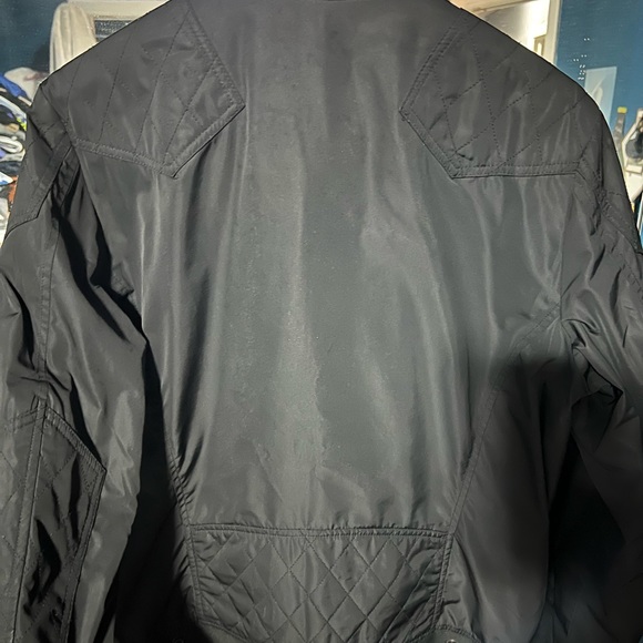 Diesel Black poly Motorcycle Jacket - Picture 4 of 4